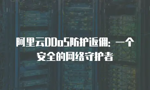 阿里云DDoS防护返佣: 一个安全的网络守护者