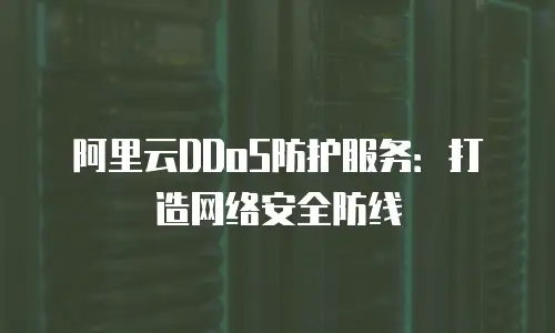 阿里云DDoS防护服务：打造网络安全防线