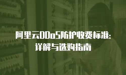 阿里云DDoS防护收费标准：详解与选购指南