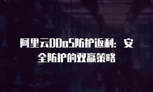 阿里云DDoS防护返利：安全防护的双赢策略