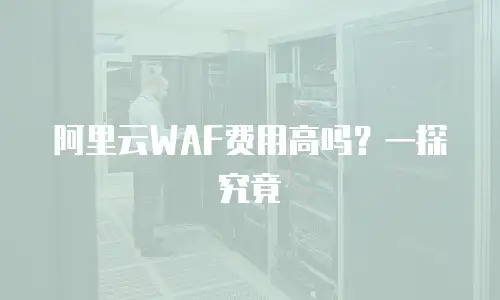 阿里云WAF费用高吗？一探究竟