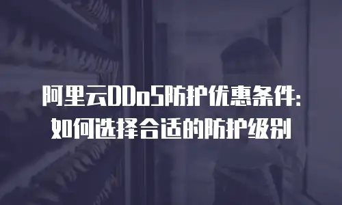 阿里云DDoS防护优惠条件：如何选择合适的防护级别