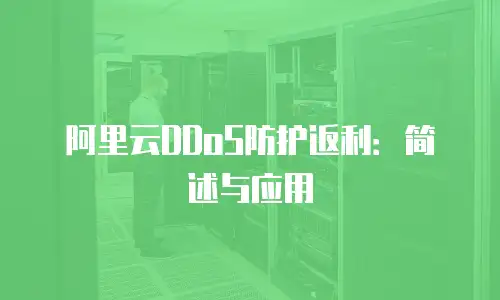 阿里云DDoS防护返利：简述与应用