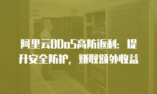 阿里云DDoS高防返利：提升安全防护，赚取额外收益