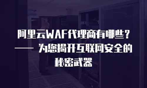 阿里云WAF代理商有哪些？—— 为您揭开互联网安全的秘密武器