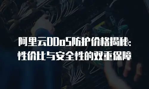 阿里云DDoS防护价格揭秘：性价比与安全性的双重保障