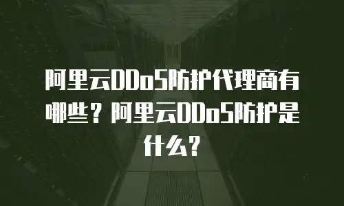 阿里云DDoS防护代理商有哪些？阿里云DDoS防护是什么？