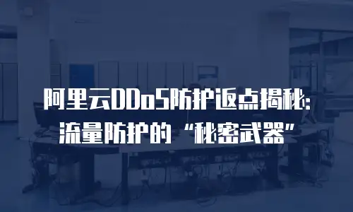 阿里云DDoS防护返点揭秘：流量防护的&ldquo;秘密武器&rdquo;