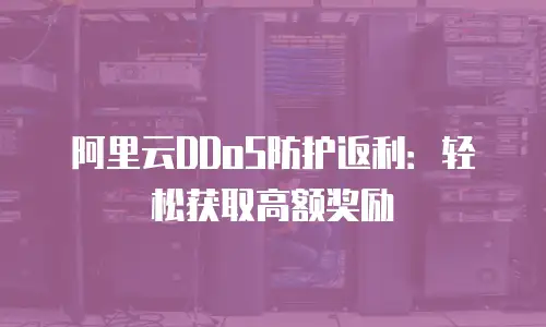 阿里云DDoS防护返利：轻松获取高额奖励