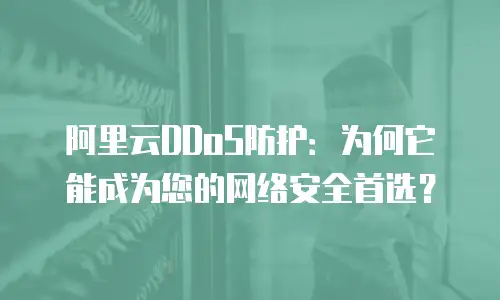 阿里云DDoS防护：为何它能成为您的网络安全首选？