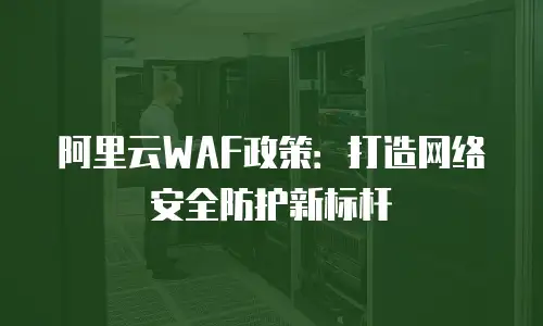 阿里云WAF政策：打造网络安全防护新标杆
