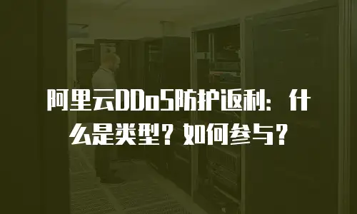 阿里云DDoS防护返利：什么是类型？如何参与？