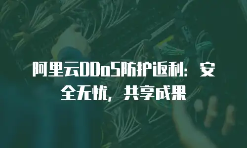 阿里云DDoS防护返利：安全无忧，共享成果