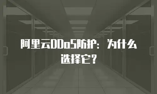 阿里云DDoS防护：为什么选择它？