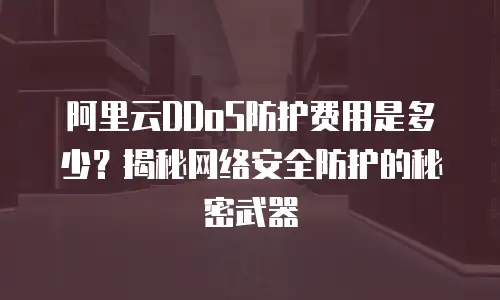 阿里云DDoS防护费用是多少？揭秘网络安全防护的秘密武器