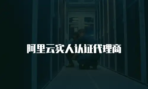 阿里云实人认证代理商