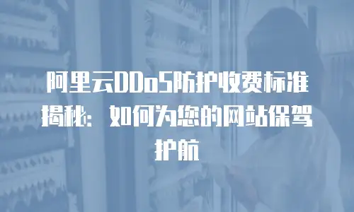 阿里云DDoS防护收费标准揭秘：如何为您的网站保驾护航