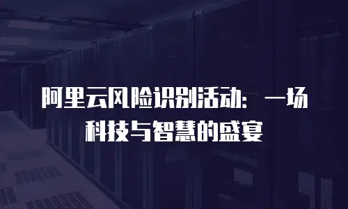 阿里云风险识别活动：一场科技与智慧的盛宴