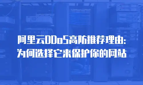 阿里云DDoS高防推荐理由：为何选择它来保护你的网站
