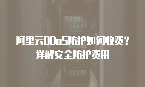 阿里云DDoS防护如何收费？详解安全防护费用