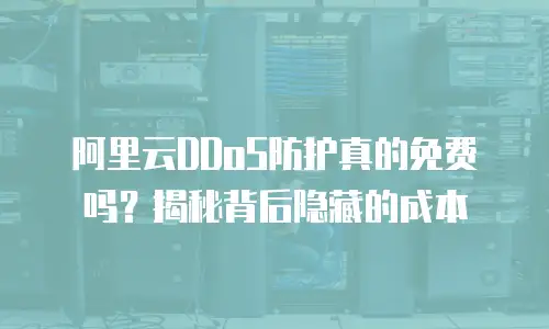 阿里云DDoS防护真的免费吗？揭秘背后隐藏的成本