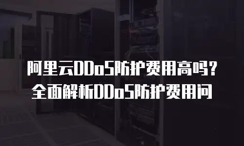 阿里云DDoS防护费用高吗？全面解析DDoS防护费用问