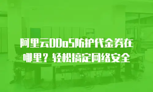 阿里云DDoS防护代金券在哪里？轻松搞定网络安全