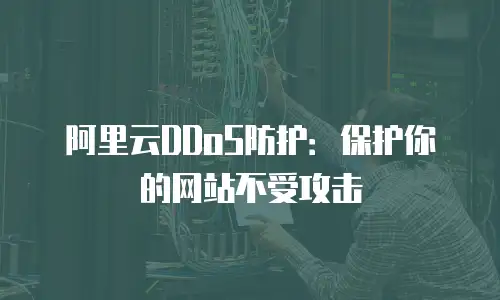 阿里云DDoS防护：保护你的网站不受攻击