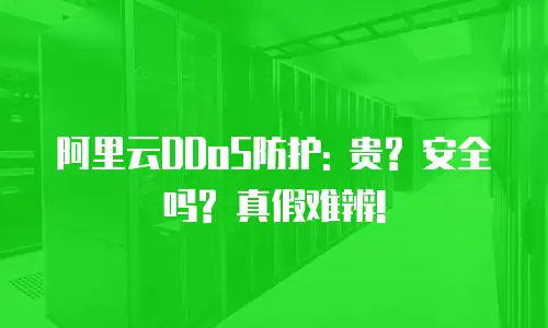 阿里云DDoS防护: 贵? 安全吗? 真假难辨!