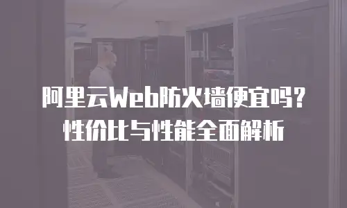 阿里云Web防火墙便宜吗？性价比与性能全面解析