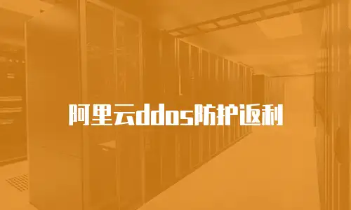 阿里云ddos防护返利
