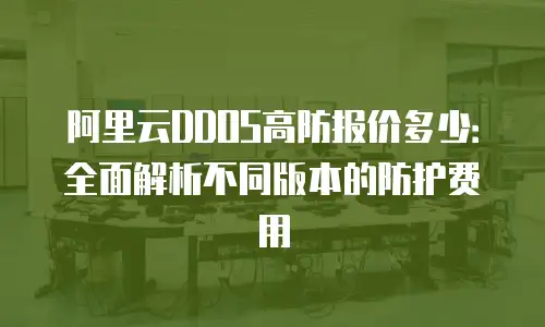 阿里云DDOS高防报价多少：全面解析不同版本的防护费用