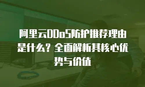 阿里云DDoS防护推荐理由是什么？全面解析其核心优势与价值