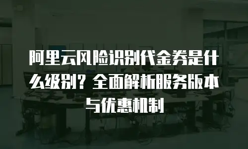 阿里云风险识别代金券是什么级别？全面解析服务版本与优惠机制
