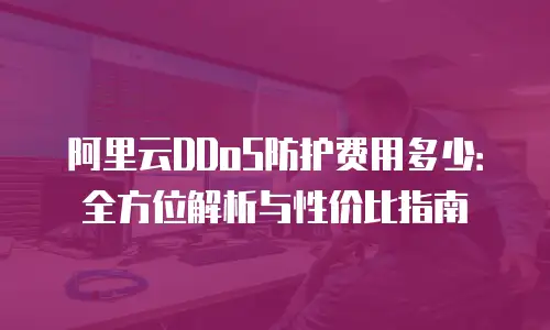 阿里云DDoS防护费用多少：全方位解析与性价比指南