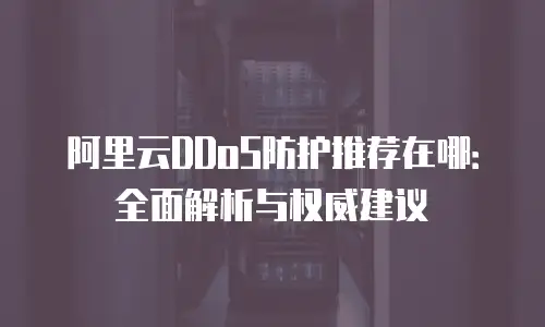 阿里云DDoS防护推荐在哪：全面解析与权威建议