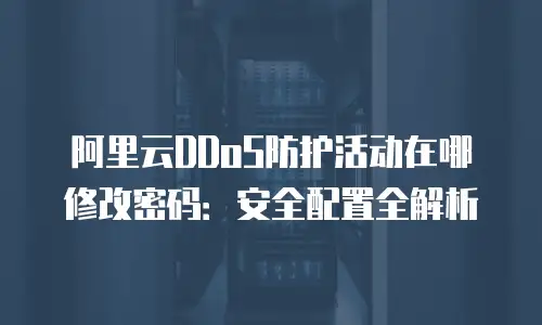 阿里云DDoS防护活动在哪修改密码：安全配置全解析