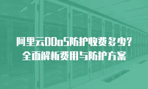 阿里云DDoS防护收费多少？全面解析费用与防护方案