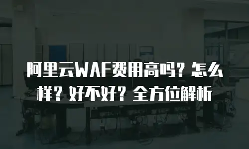 阿里云WAF费用高吗？怎么样？好不好？全方位解析