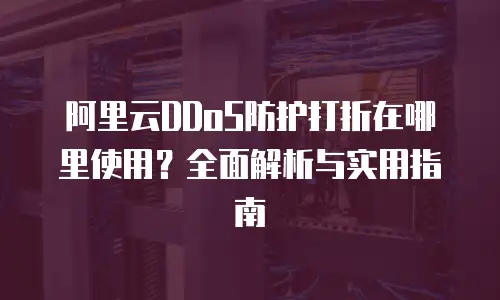 阿里云DDoS防护打折在哪里使用？全面解析与实用指南