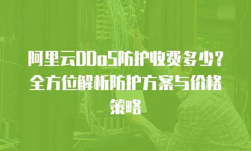 阿里云DDoS防护收费多少？全方位解析防护方案与价格策略
