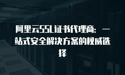 阿里云SSL证书代理商：一站式安全解决方案的权威选择