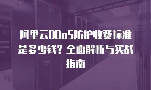 阿里云DDoS防护收费标准是多少钱？全面解析与实战指南