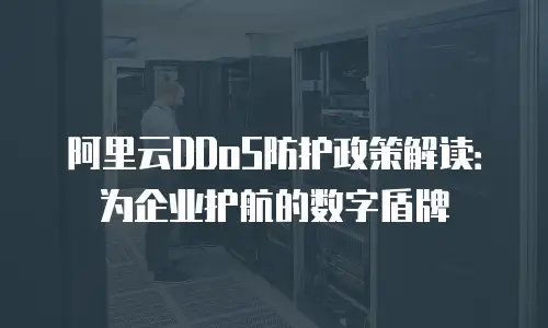 阿里云DDoS防护政策解读：为企业护航的数字盾牌