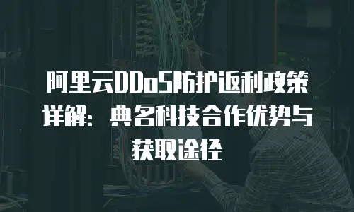 阿里云DDoS防护返利政策详解：典名科技合作优势与获取途径