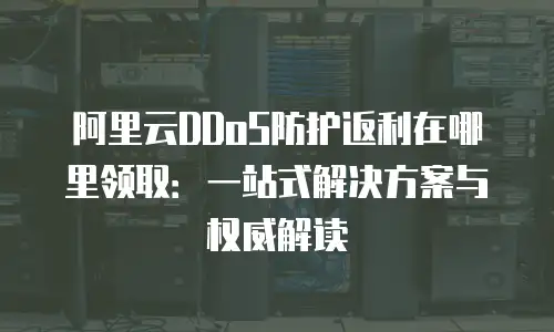 阿里云DDoS防护返利在哪里领取：一站式解决方案与权威解读