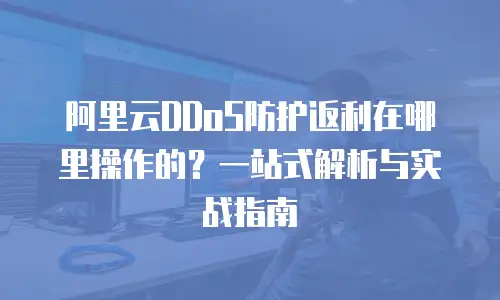 阿里云DDoS防护返利在哪里操作的？一站式解析与实战指南