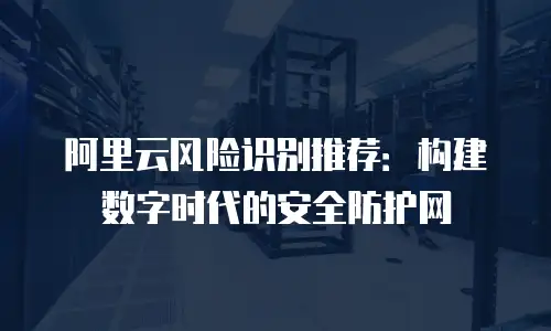 阿里云风险识别推荐：构建数字时代的安全防护网