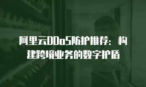 阿里云DDoS防护推荐：构建跨境业务的数字护盾