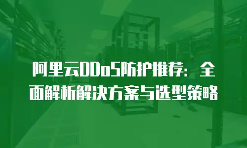 阿里云DDoS防护推荐：全面解析解决方案与选型策略